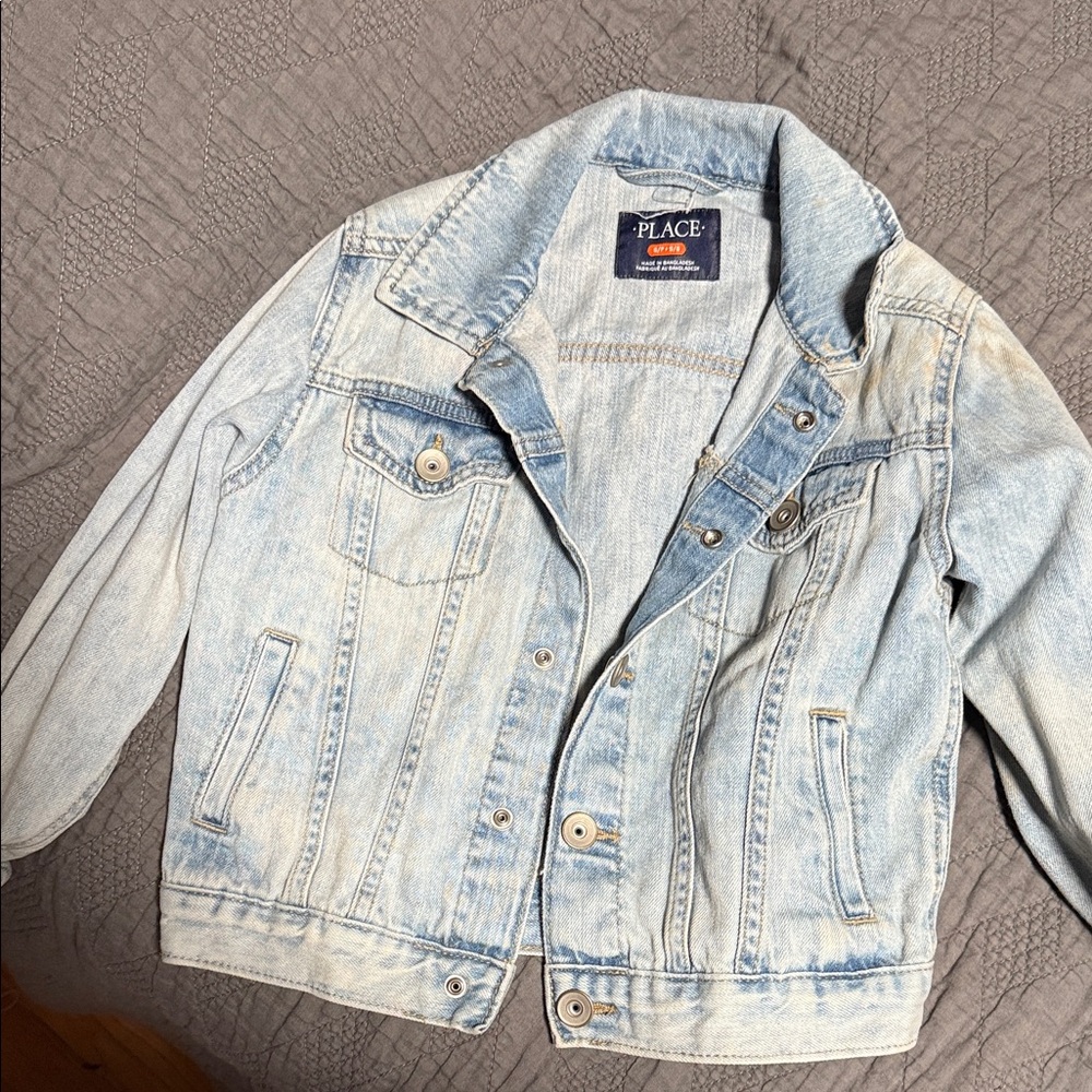 Place Light Wash Denim Jacket